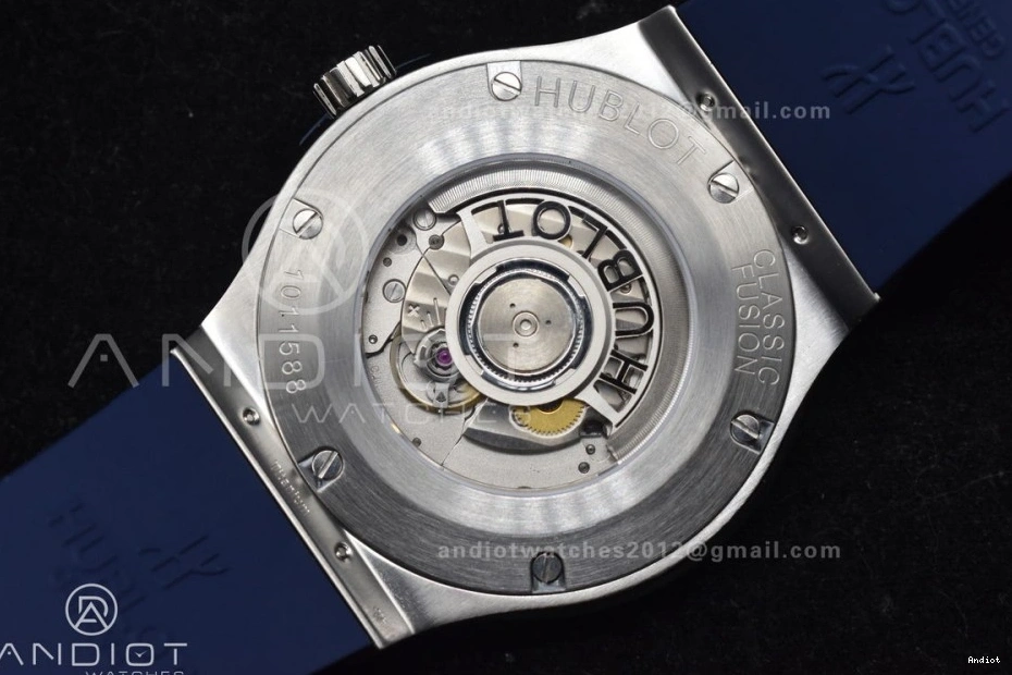 Edition Blue 1:1 SS A2892 Gummy Fusion HBF Classic Dial 42mm Strap Best On Blue 0313